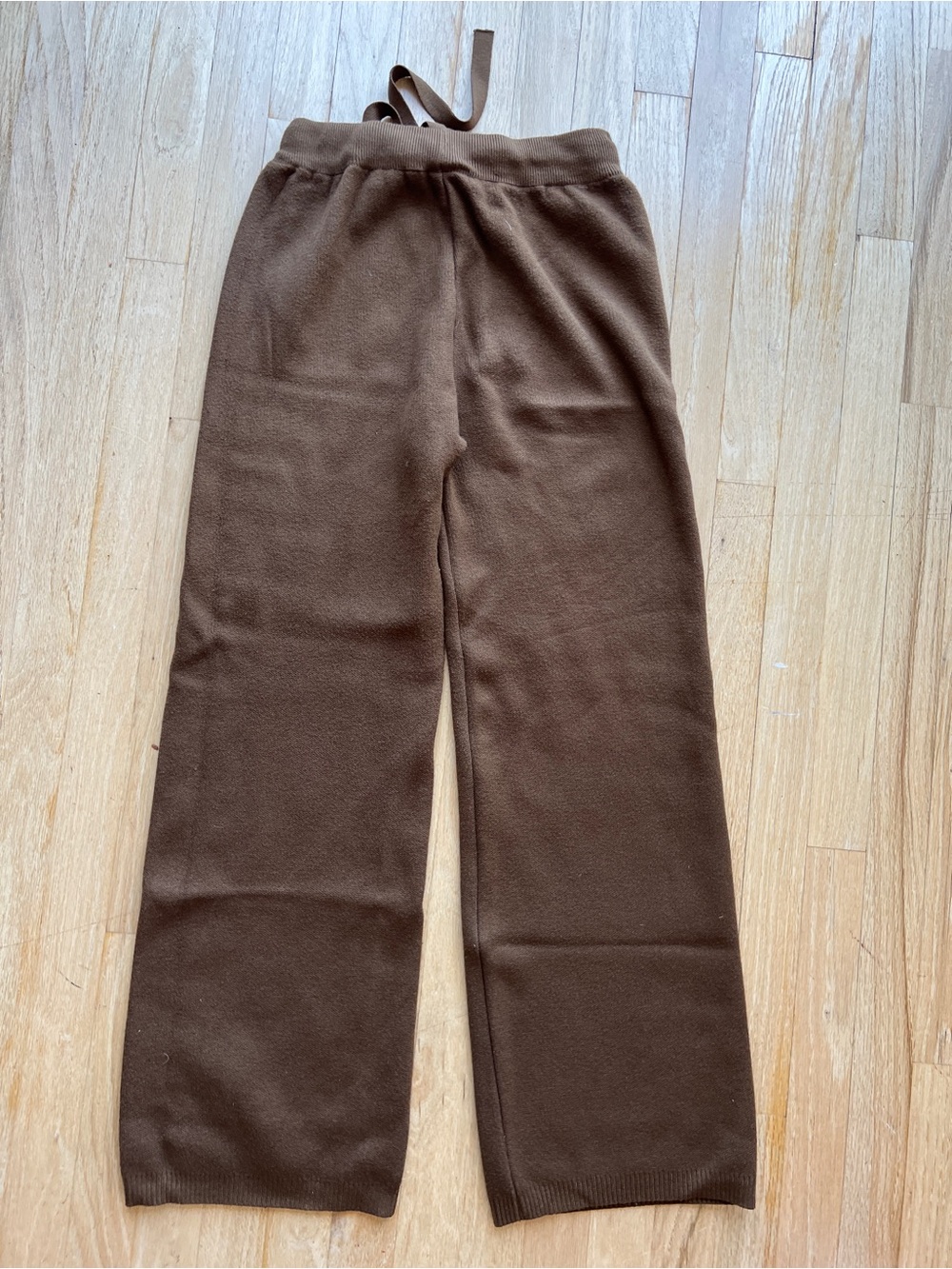 Warm wide legs pants